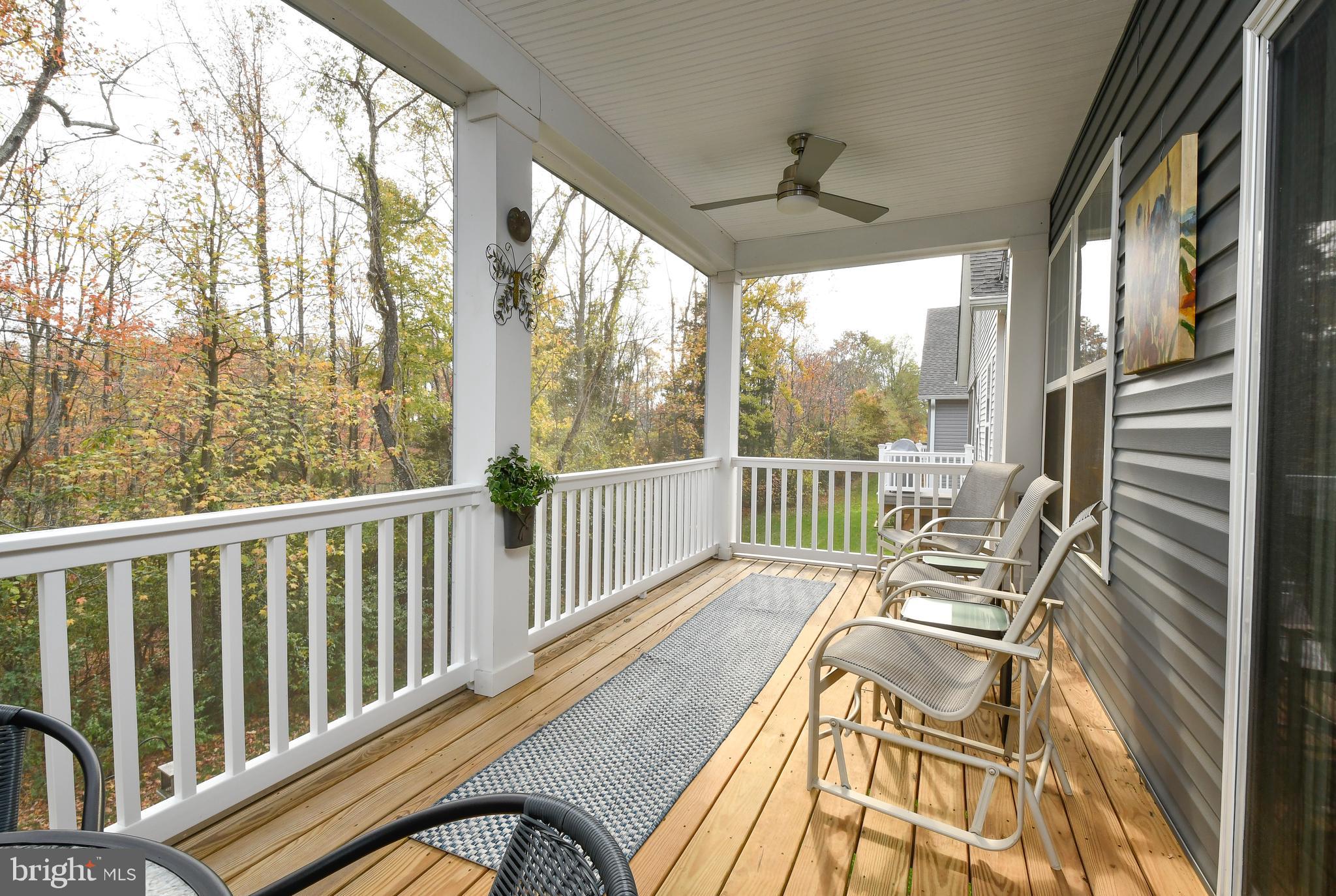 12413 Ruby Red Drive Fredericksburg, VA 22407 - Photo 4 of 54 Wooded view from the porch!