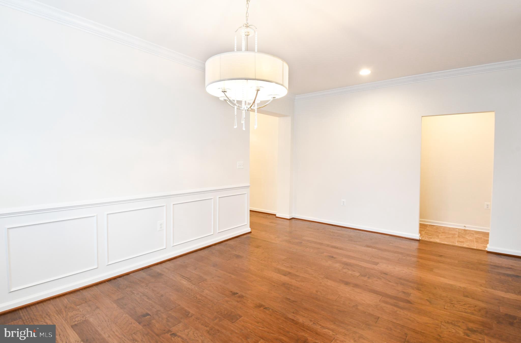12413 Ruby Red Drive Fredericksburg, VA 22407 - Photo 9 of 54 Modern chandelier and view into mudroom