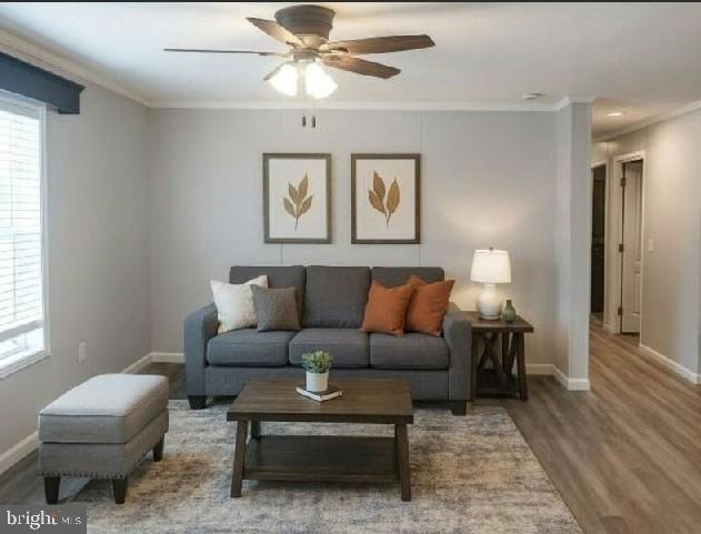 868 East Commerce Street Bridgeton, NJ 08302 - Photo 2 of 4 a living room with furniture and a window