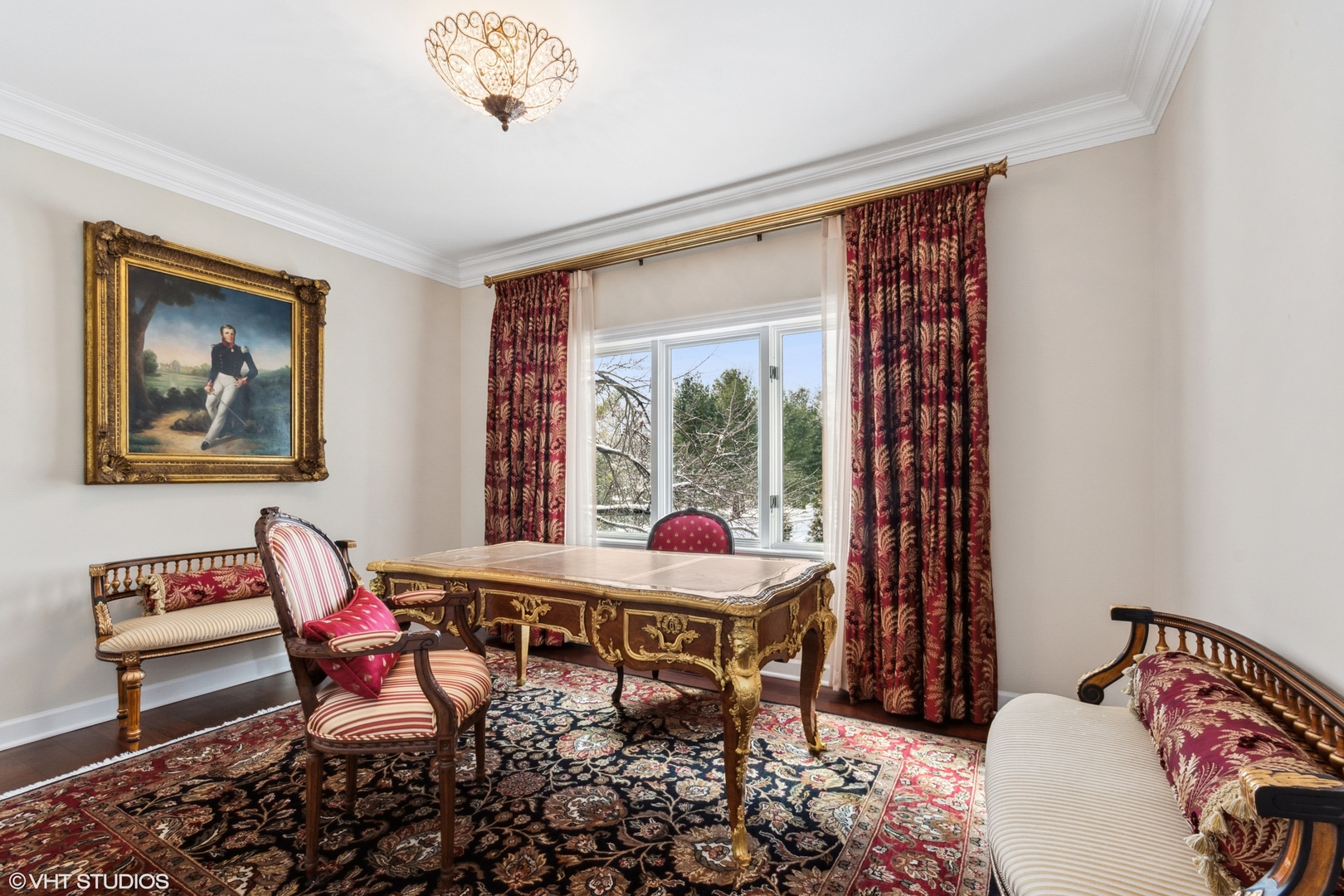 11 Moate Lane Barrington Hills, IL 60010 - Photo 18 of 71 a living room with furniture and a window