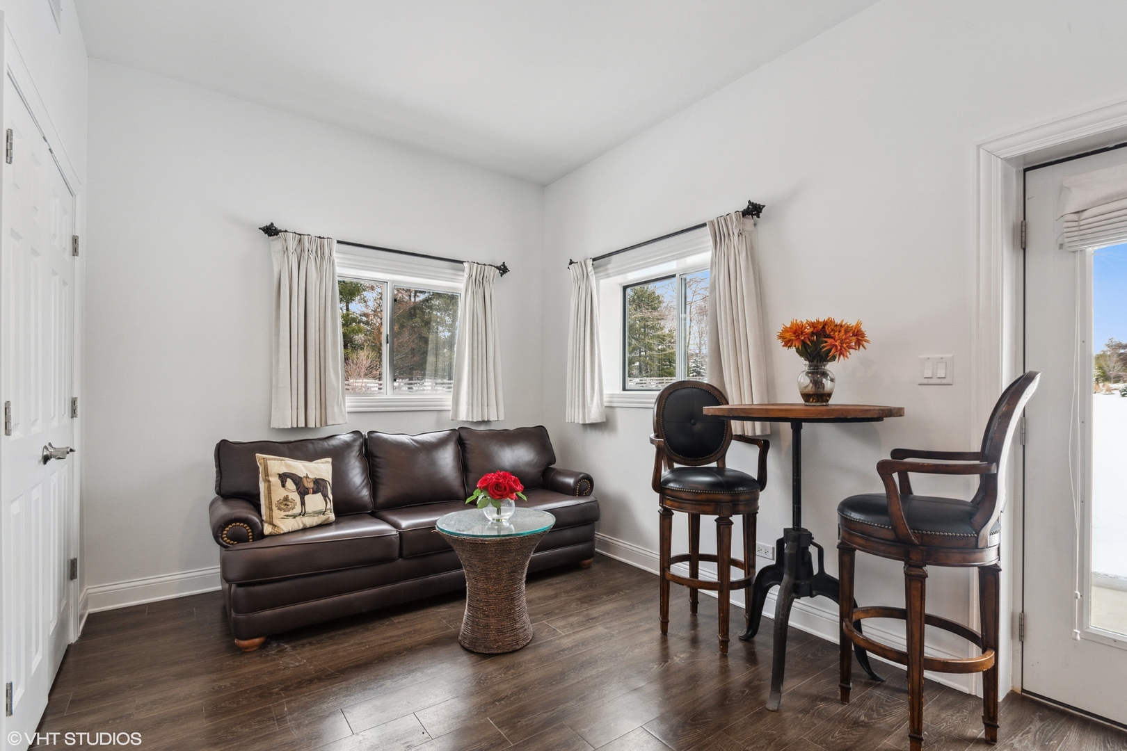 11 Moate Lane Barrington Hills, IL 60010 - Photo 57 of 71 a living room with furniture and wooden floor