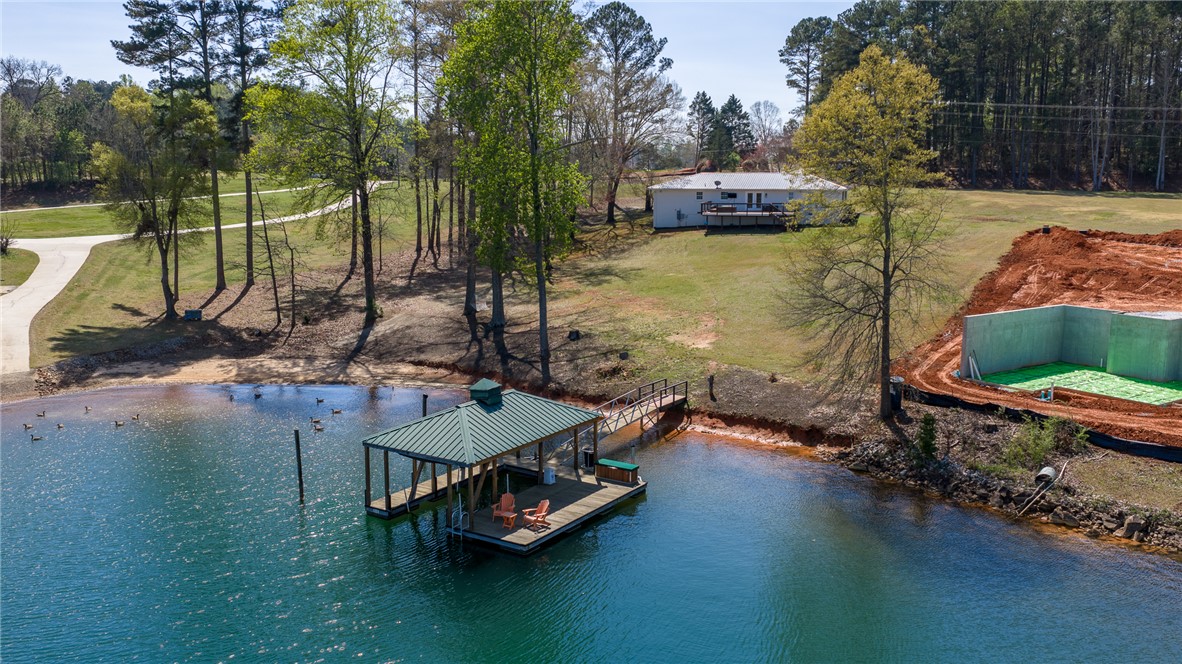 640 Old Salem Road Seneca, SC 29672 - Photo 30 of 32 This serene lakeside property offers tranquil waterfront living with a private boat dock.