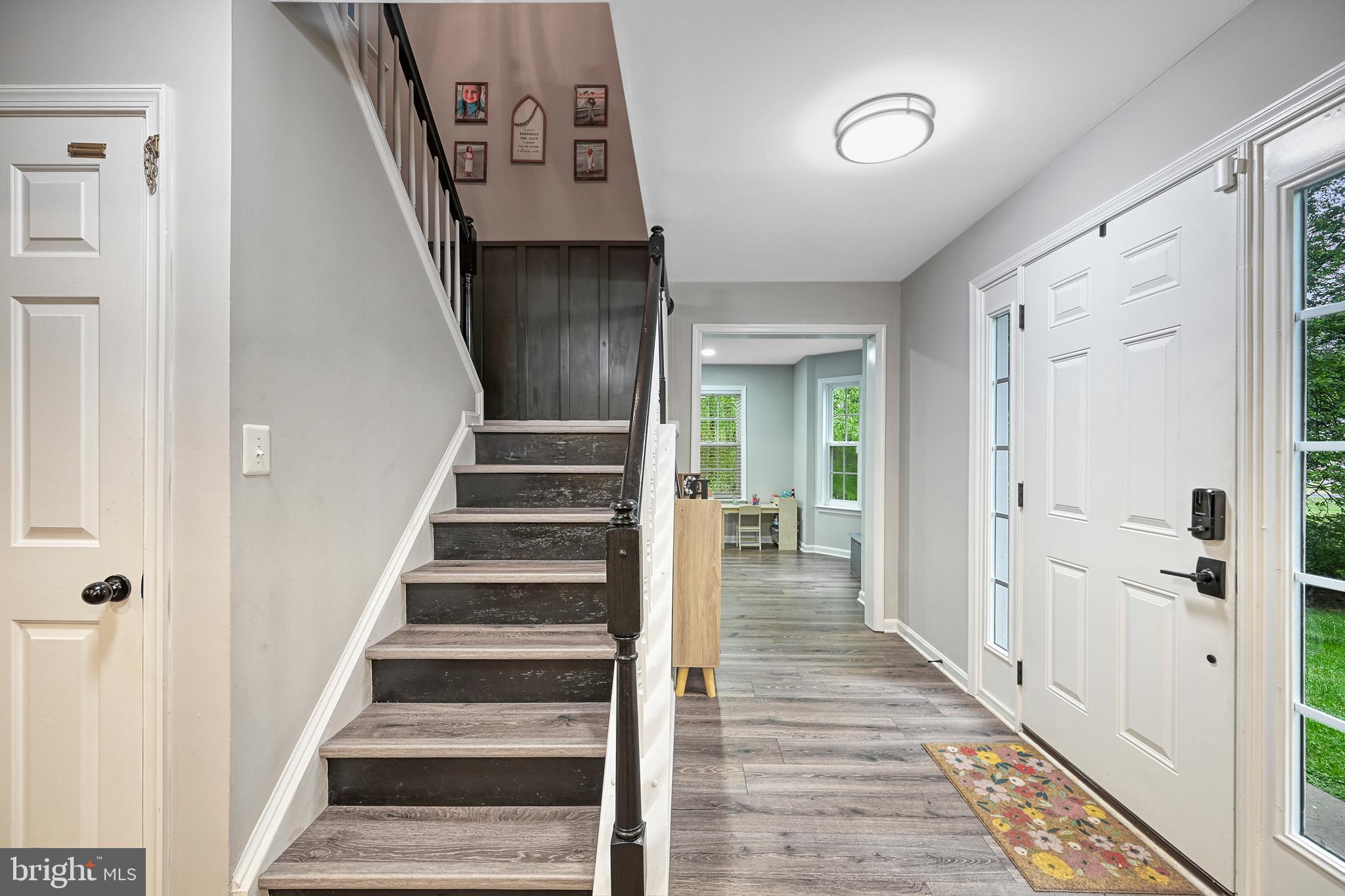 3605 Burton Road Bumpass, VA 23024 - Photo 15 of 39 a view of a hallway with wooden floor and entryway