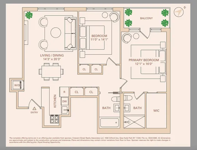 $1,100,000 | 30-11 21st Street, Unit 5C | Astoria