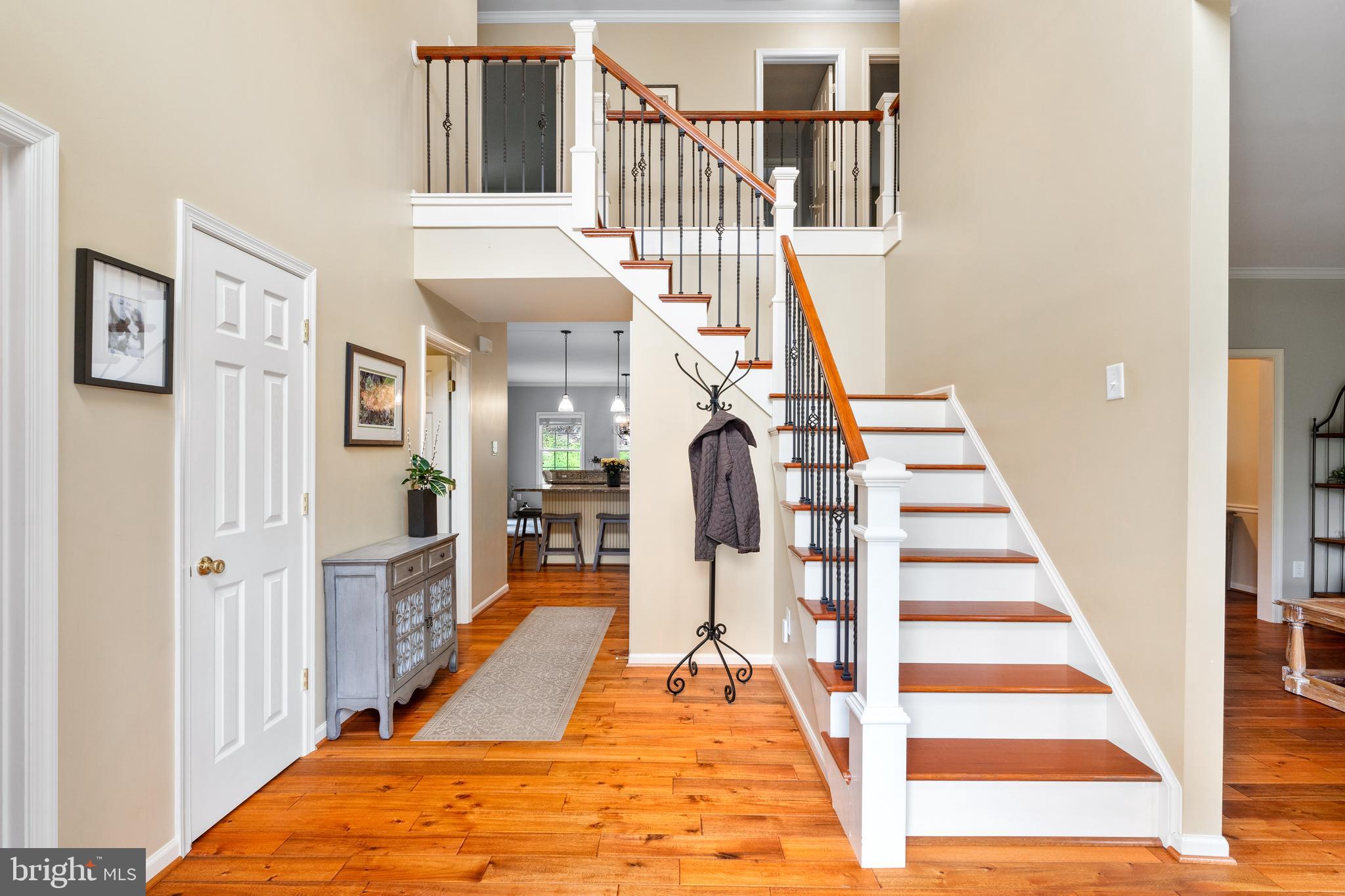 4644 Old Swimming Pool Road Braddock Heights, MD 21714 - Photo 5 of 60 a view of entryway and hall with wooden floor