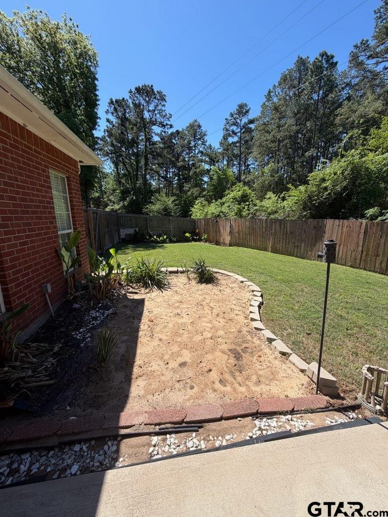 3204 Pebblebrook Circle Tyler, TX 75707 - Photo 18 of 18 a view of a backyard with a tub
