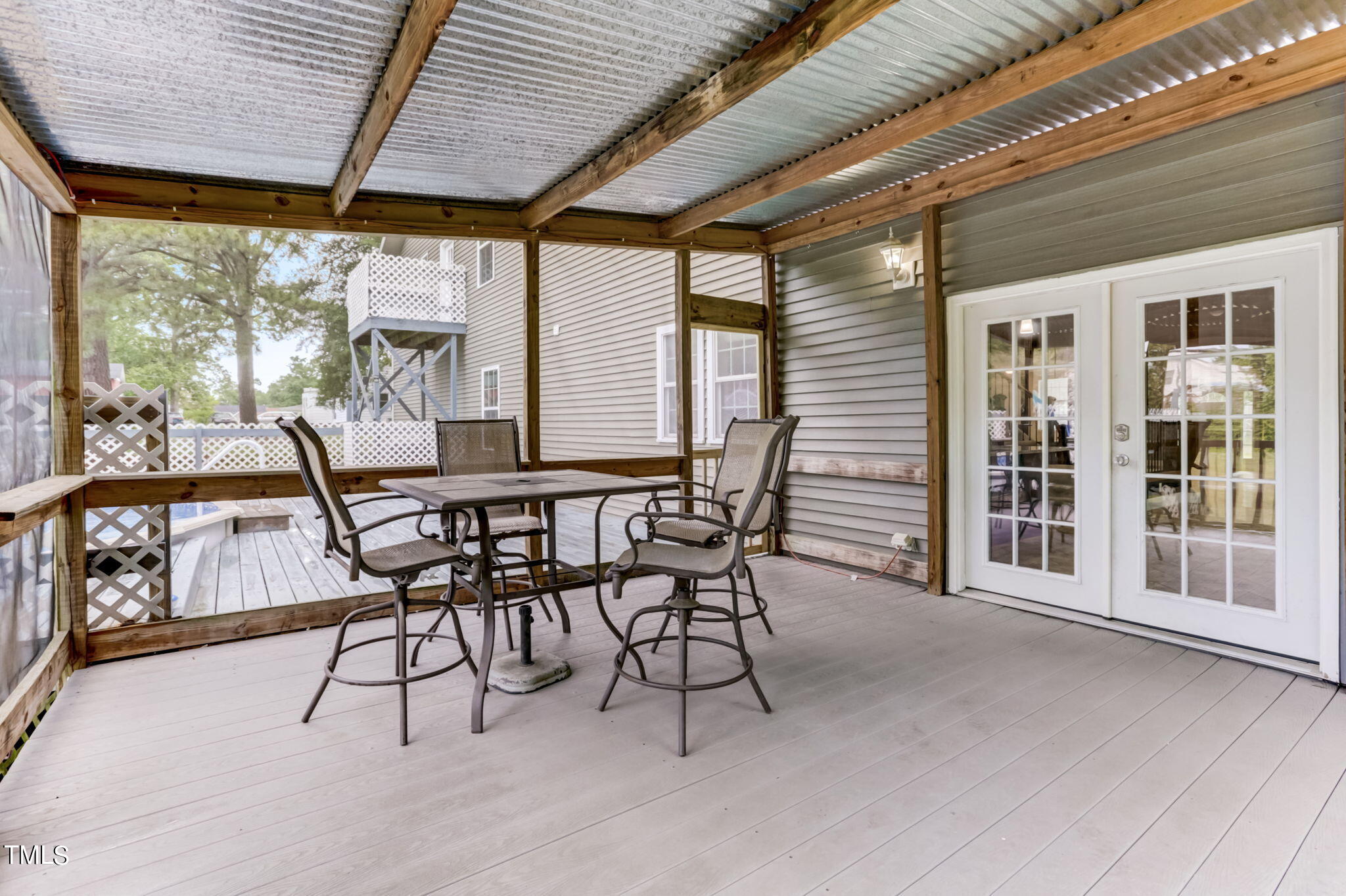 1538 Marly Drive Durham, NC 27703 - Photo 34 of 40 a view of an outdoor dining space with furniture