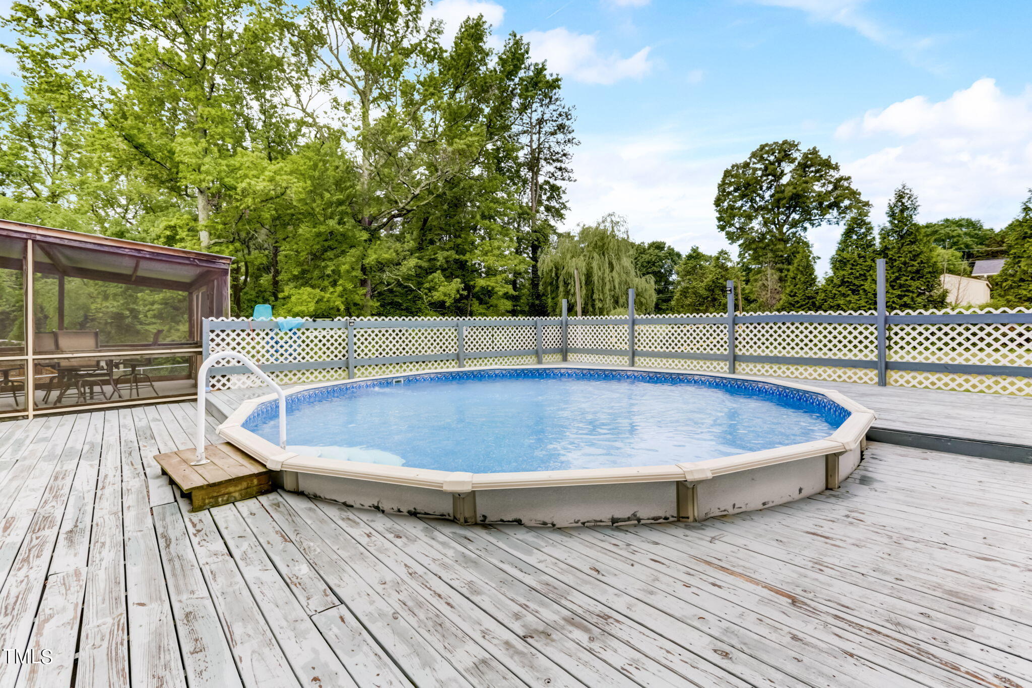 1538 Marly Drive Durham, NC 27703 - Photo 37 of 40 a view of outdoor space and swimming pool