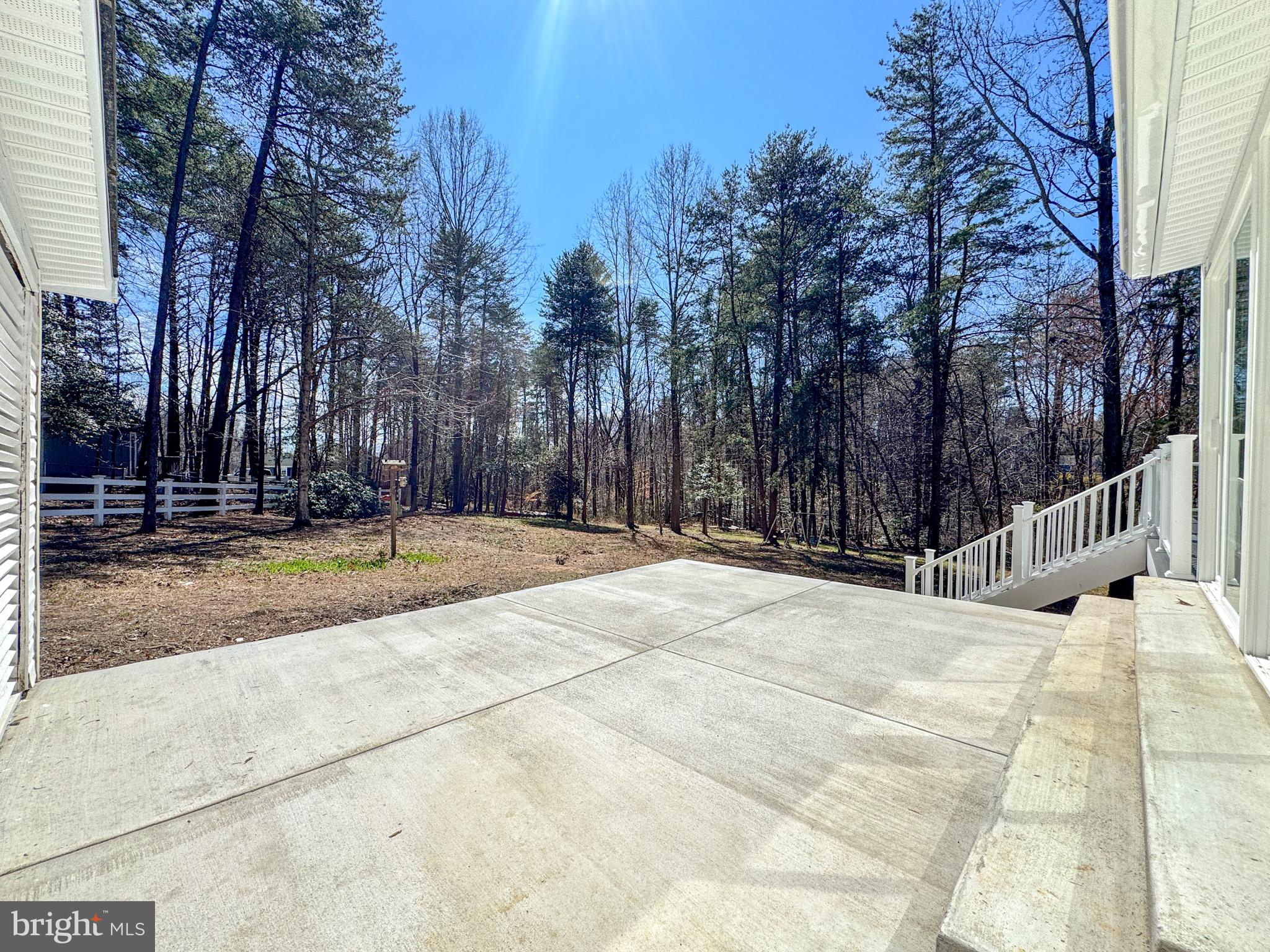 3631 Breaknock Road Bumpass, VA 23024 - Photo 44 of 47 Patio to Yard