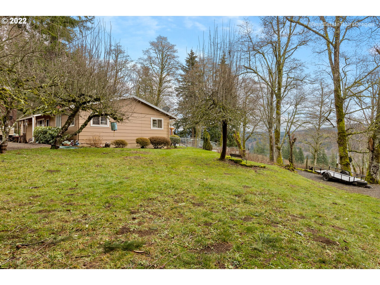 48780 Southeast Baty Road Sandy, OR 97055 - Photo 24 of 32 a view of a house with a yard