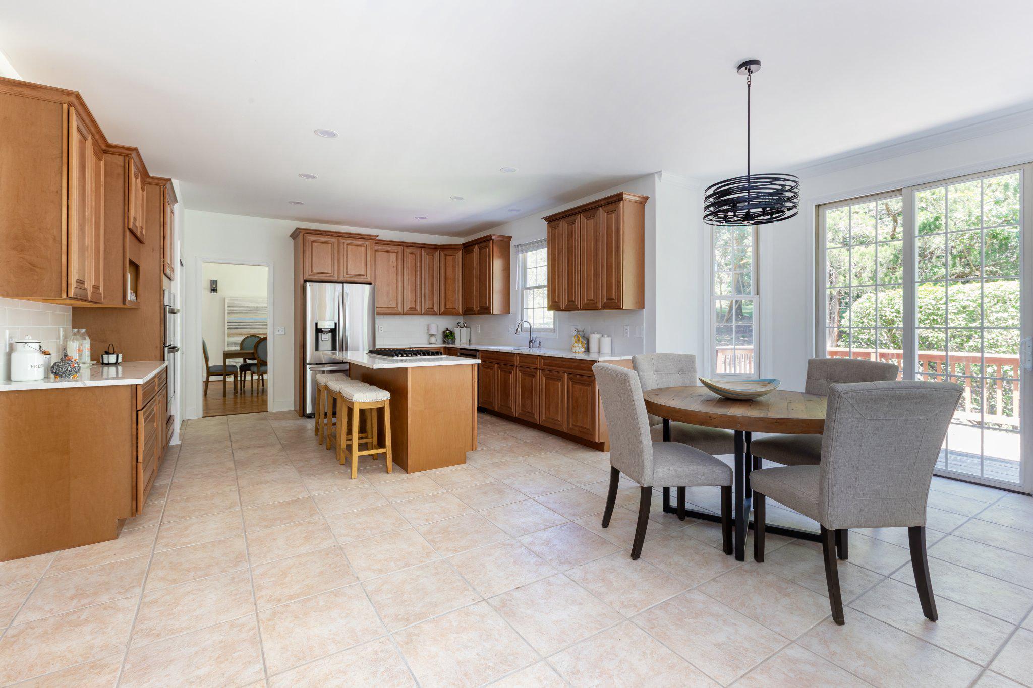 7009 Persimmon Tree Road Bethesda, MD 20817 - Photo 9 of 63 Kitchen - New Renovation With Breakfast Area