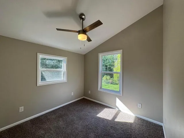 a view of empty room