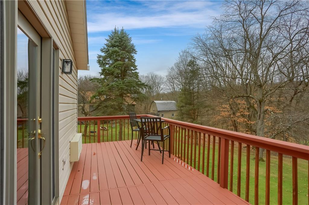 220 Kilgallen Road Butler, PA 16002 - Photo 45 of 50 a view of balcony with wooden floor