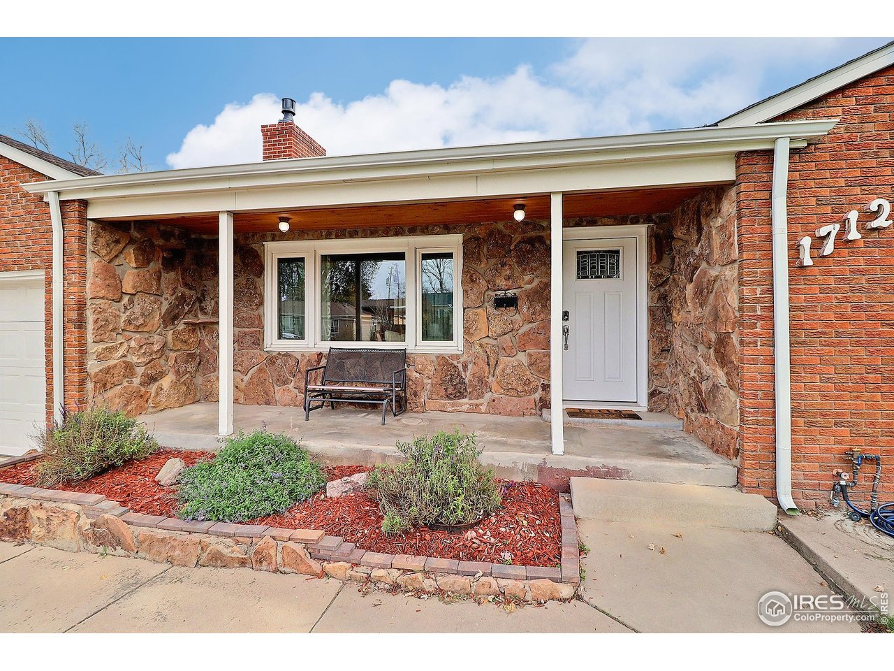 1712 Montview Road Greeley, CO 80631 - Photo 2 of 50 Charming Covered Front Entrance Greets Family and Friends
