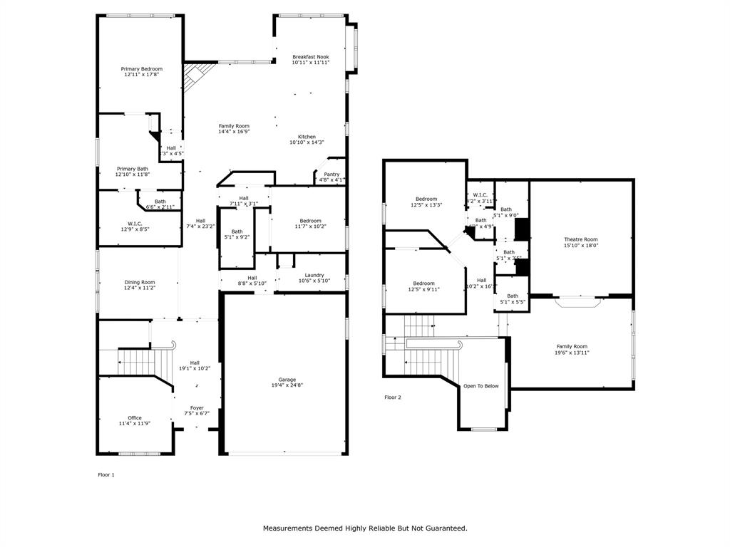 616 Whitetail Road Euless, TX 76039 - Photo 39 of 39 View of property floor plan