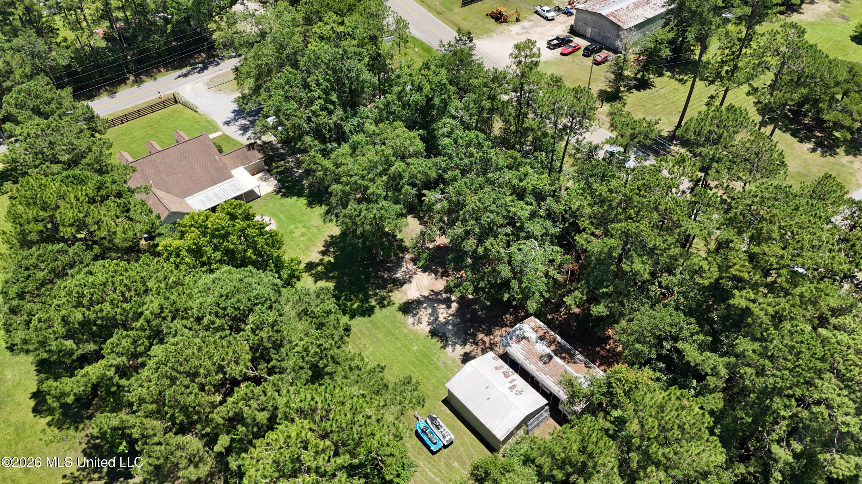 16023 Old Joe Moran Road Kiln, MS 39556 - Photo 34 of 37 Back Aerial