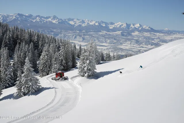 a view of a outdoor space with mountain