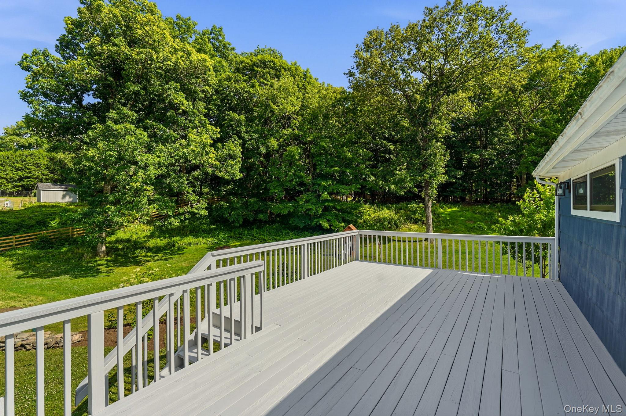 119 Mustato Road Katonah, NY 10536 - Photo 20 of 31 Generous deck looking out to back yard
