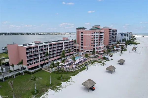 a view of outdoor space yard and ocean view