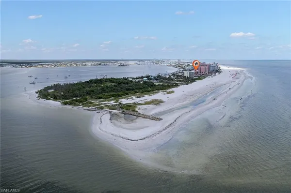 an aerial view of a houses with outdoor space