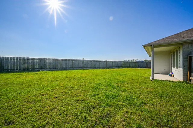 a view of an outdoor space and a yard