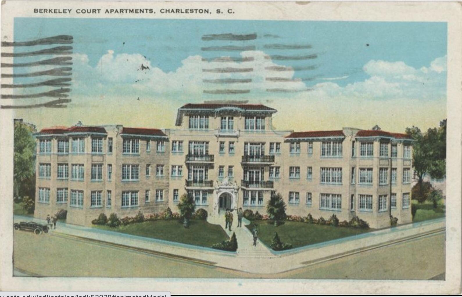 63 Rutledge Avenue, Unit 33 Charleston, SC 29401 - Photo 14 of 17 Berkeley Court Postcard - SC Archives