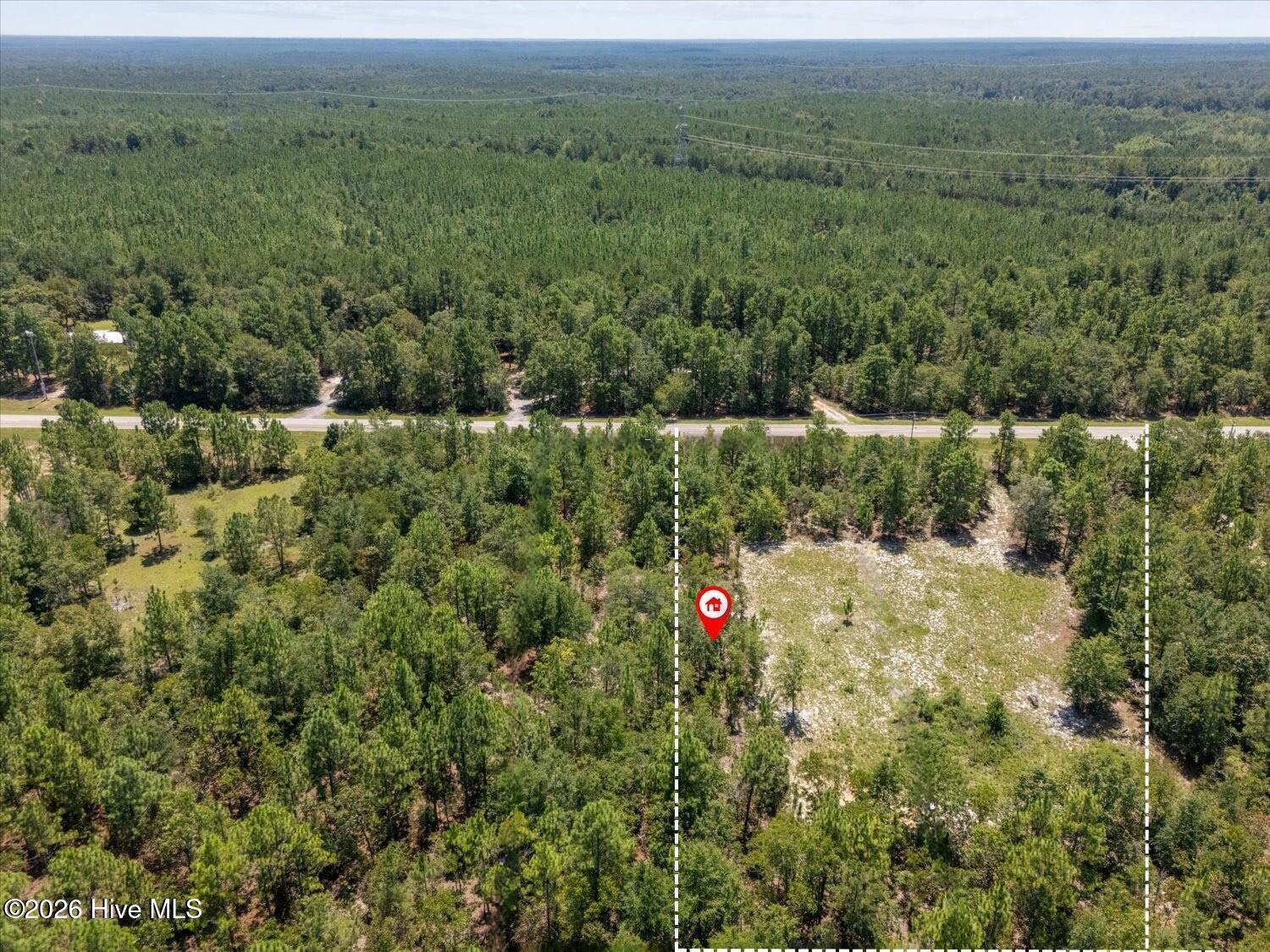 0 Hancock Landing Road Waynesboro, GA 30830 - Photo 3 of 6 Aerial view of the 2.76-acre parcel with Marie Vann Road shown for location reference. Property lines are approximate.