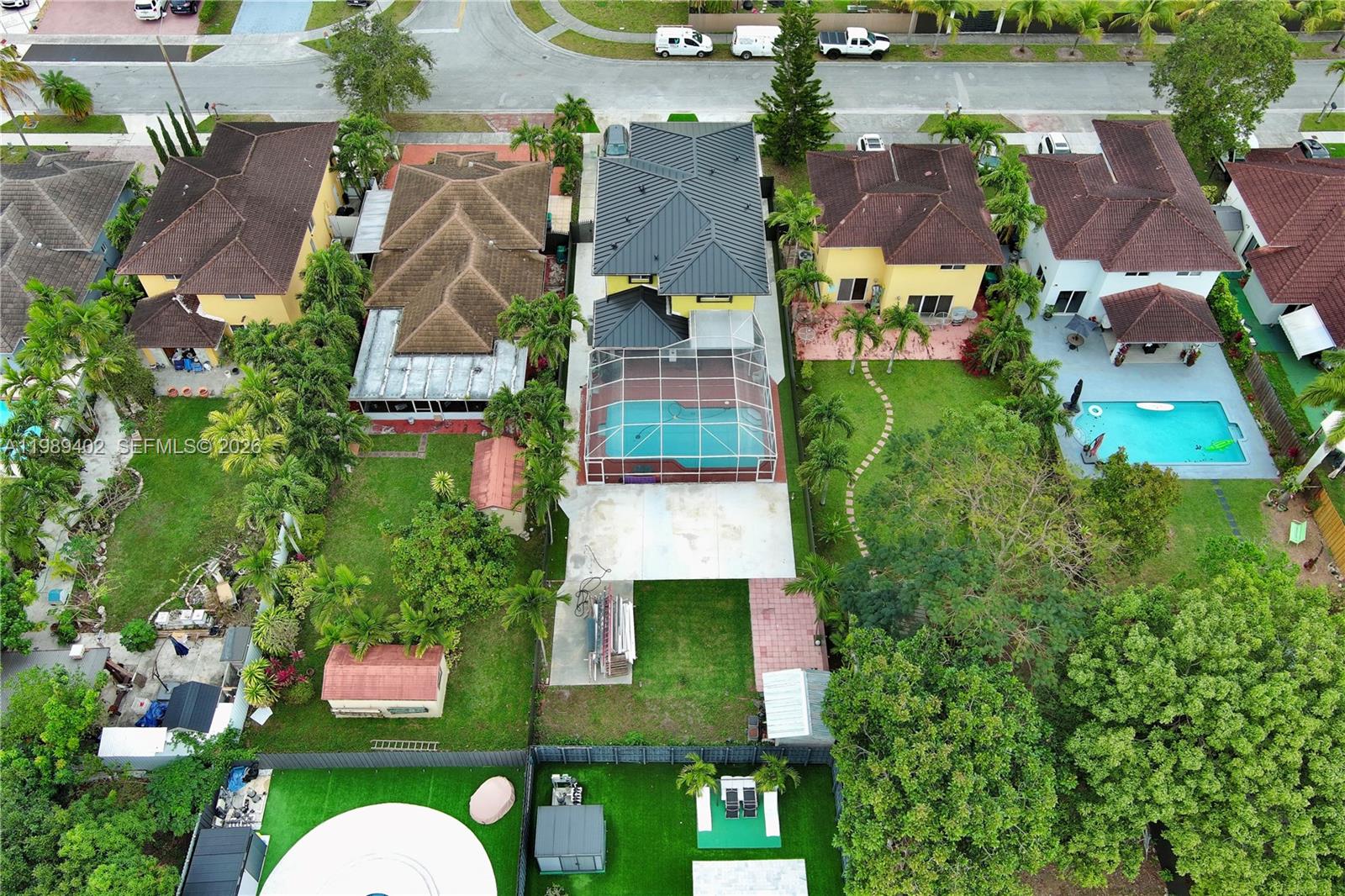 14052 Southwest 167th Terrace Miami, FL 33177 - Photo 30 of 33 an aerial view of a house