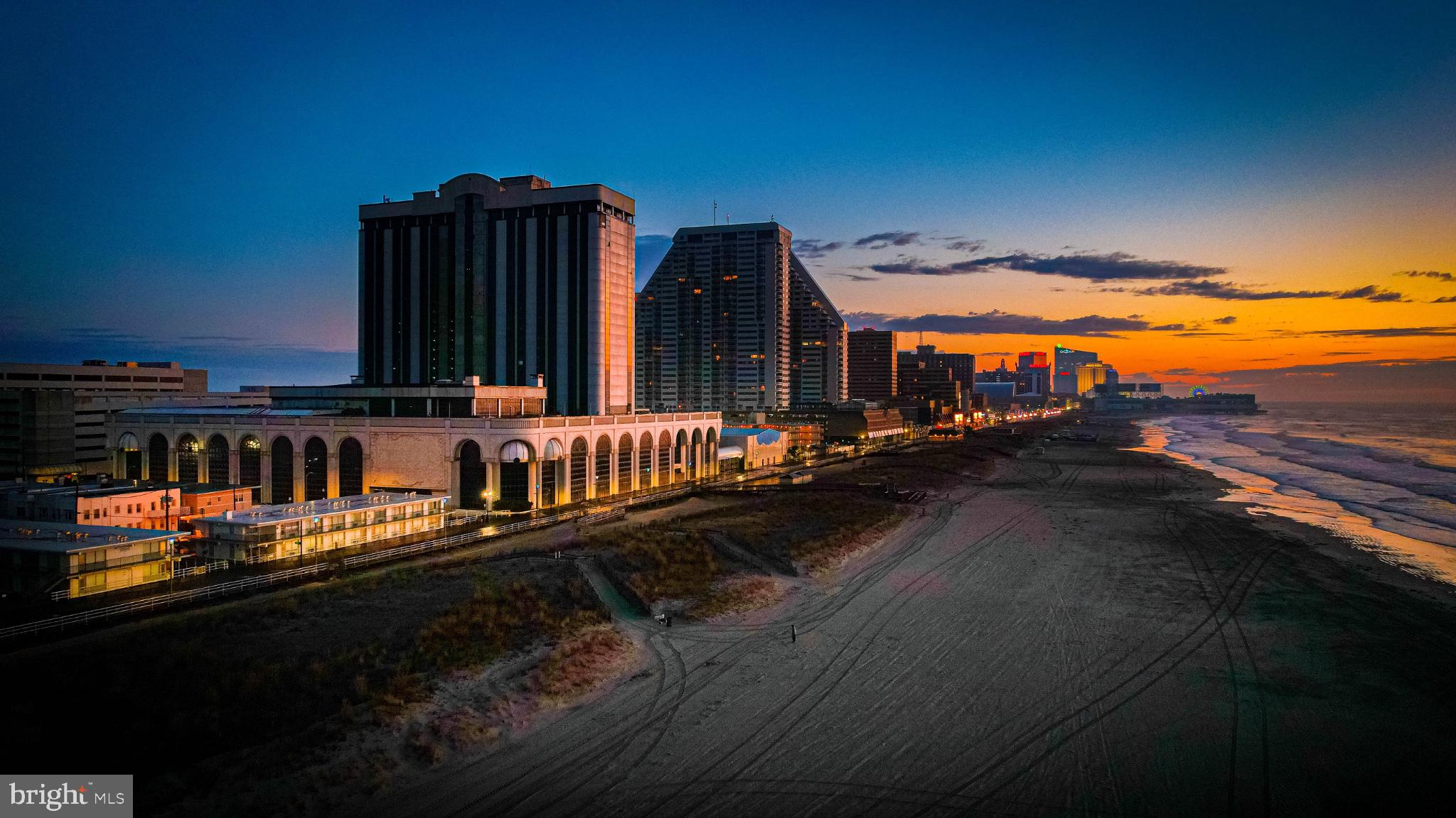 101 South Raleigh Avenue Atlantic City, NJ 08401 - Photo 3 of 26 Coastal skyline at dawn's embrace.