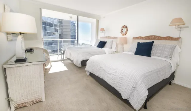 a view of balcony with a potted plant