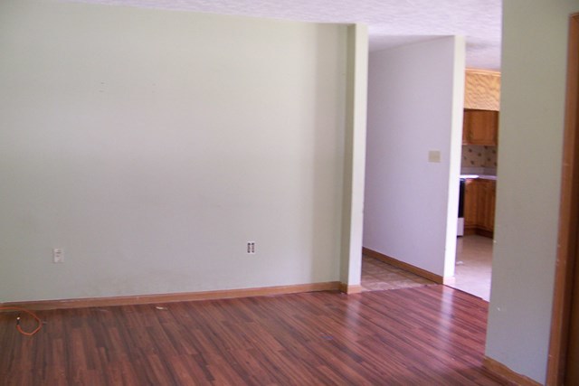 304 East Beech Street Chatsworth, IL 60921 - Photo 3 of 16 a view of an empty room with wooden floor