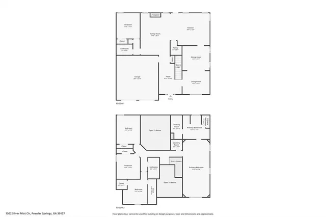 $430,000 | 1502 Silver Mist Circle, Powder Springs, GA 30127
