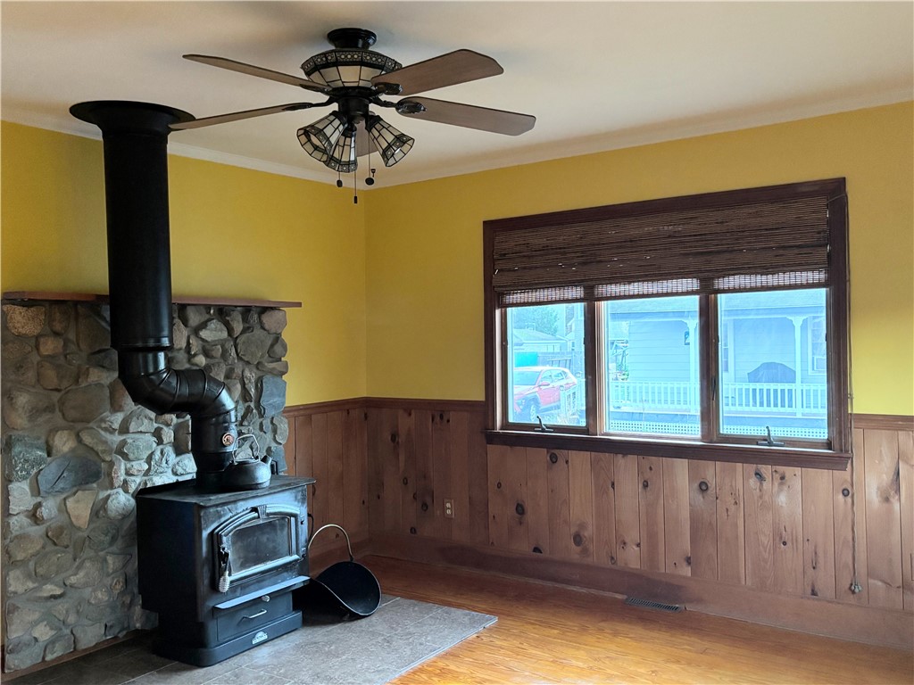 164 Bay Spring Avenue Barrington, RI 02806 - Photo 7 of 29 Wood Stove Stone Back