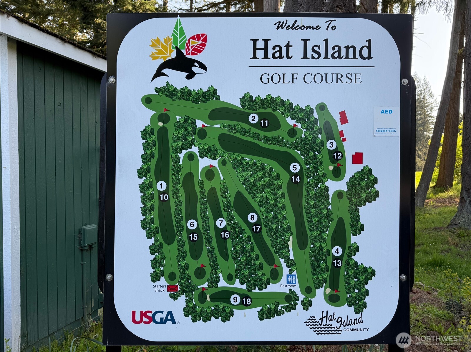 13 K Beach Way Everett, WA 98201 - Photo 29 of 35 a view of a sign in a garden