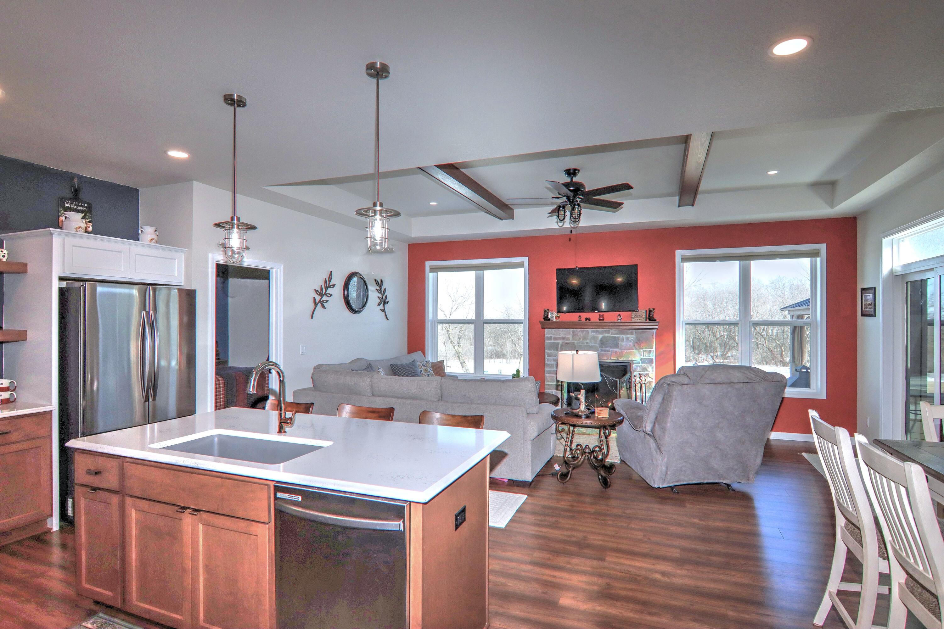 N6195 County Rd O J Plymouth, WI 53073 - Photo 7 of 24 Open concept