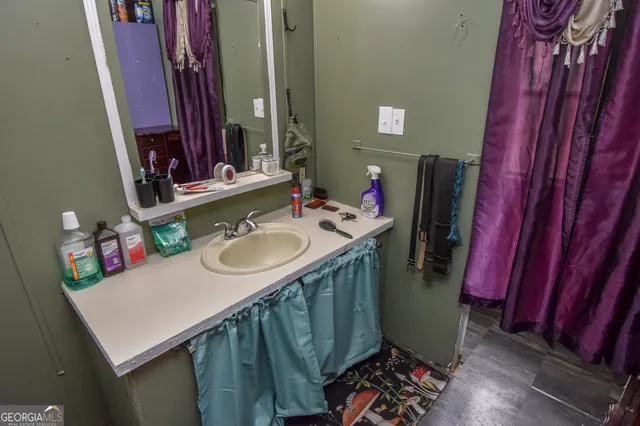 a close view of a toilet in a bathroom