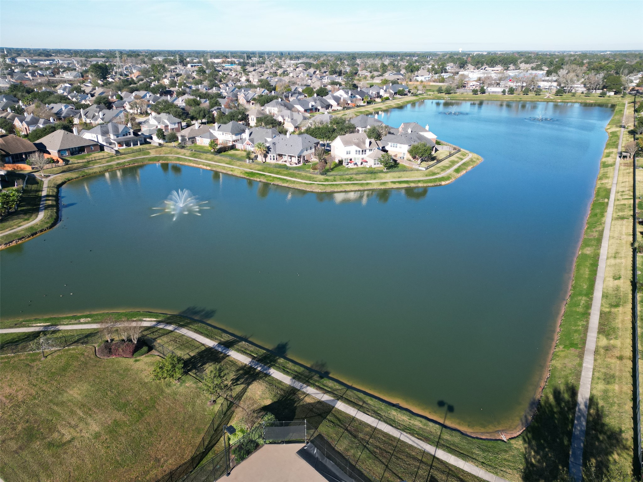 4602 Countrypines Drive Spring, TX 77388 - Photo 19 of 21 an aerial view of a house with a ocean view