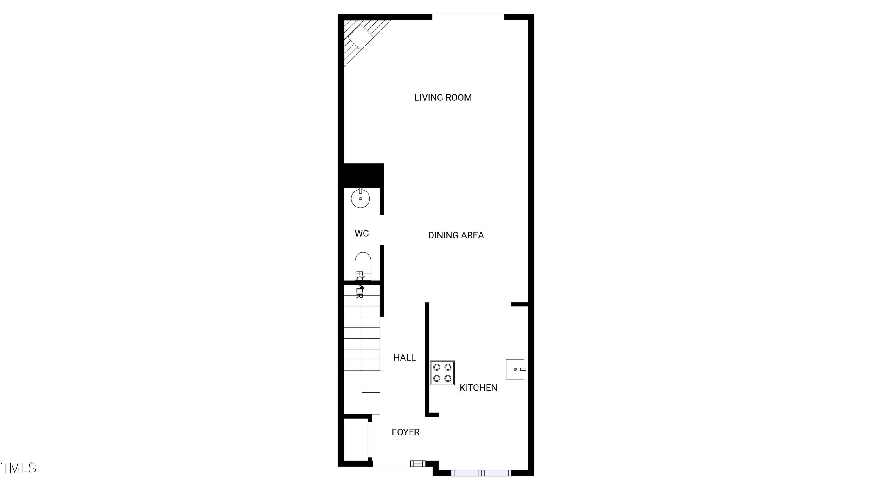 4213 Sunscape Lane Raleigh, NC 27613 - Photo 18 of 19 a picture of a floor plan