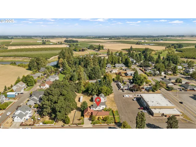 a view of city and ocean