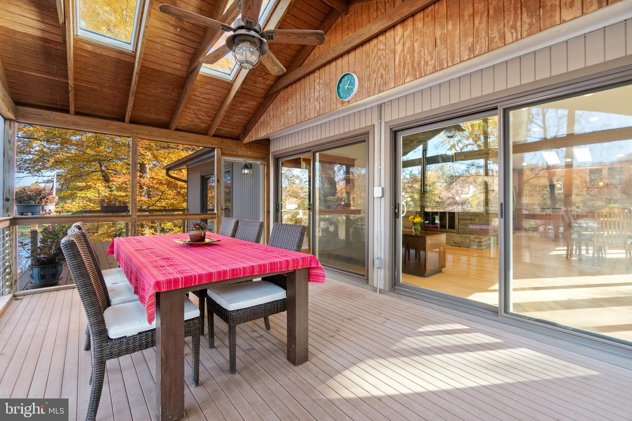 11226 South Shore Road Reston, VA 20190 - Photo 17 of 45 Screened porch off Great Room