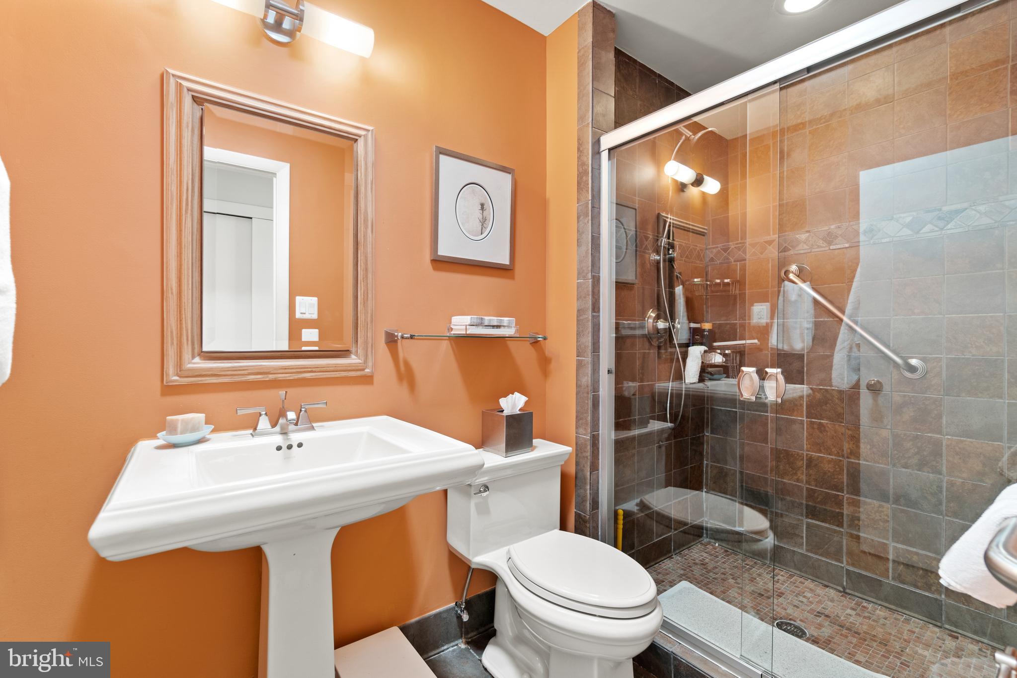 11226 South Shore Road Reston, VA 20190 - Photo 23 of 45 Full bathroom for guests on main level