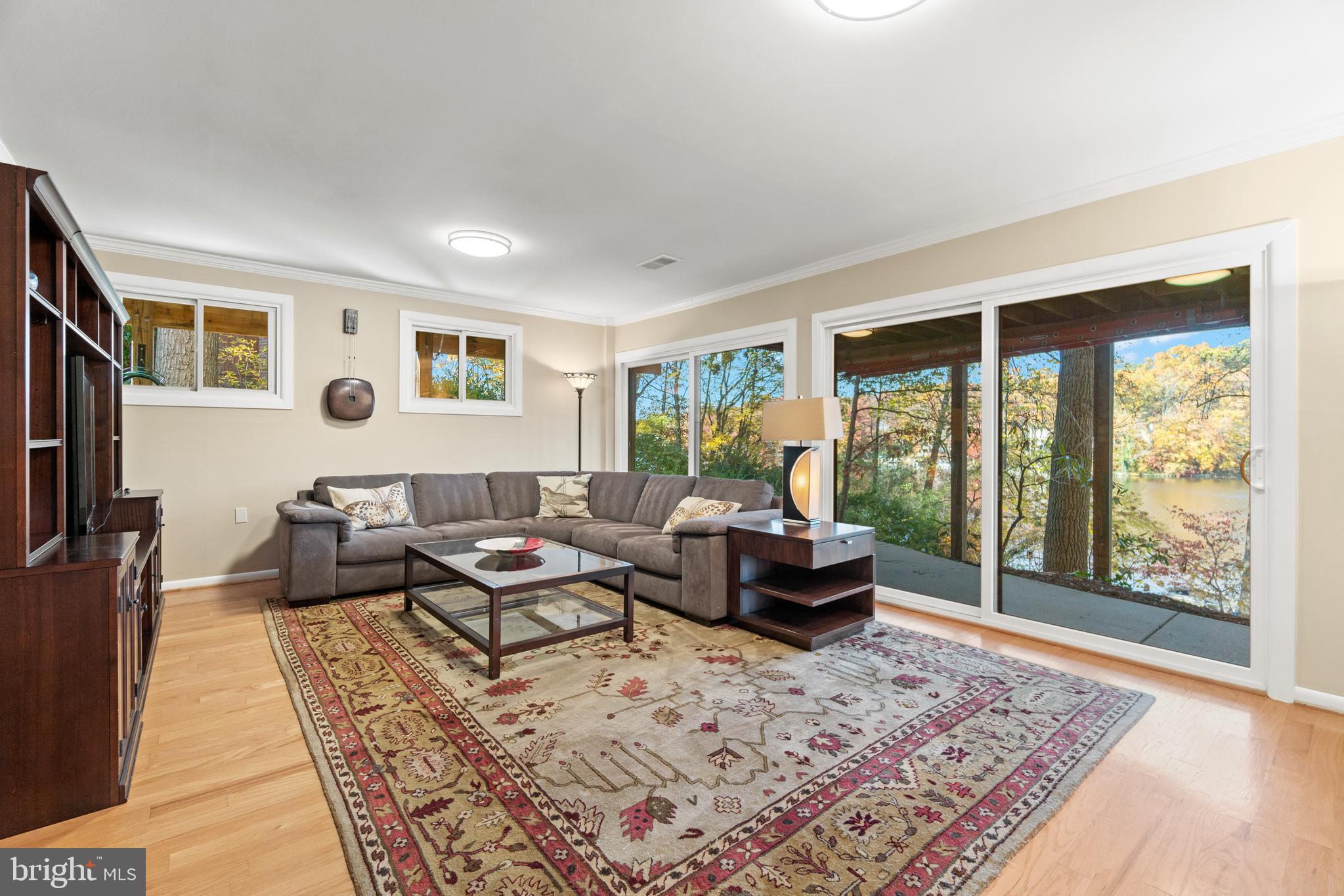 11226 South Shore Road Reston, VA 20190 - Photo 25 of 45 Rec room with lake views