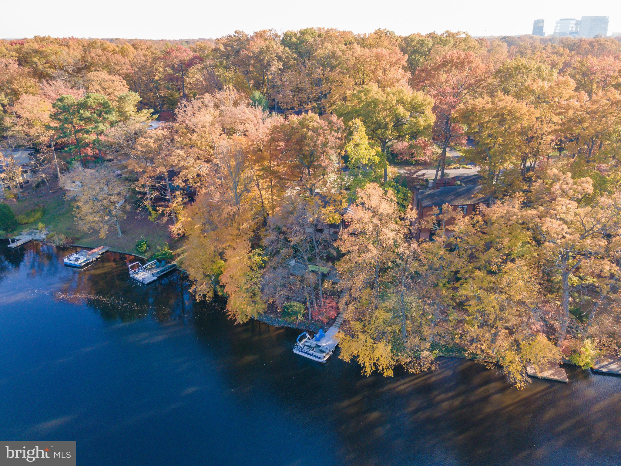 11226 South Shore Road Reston, VA 20190 - Photo 39 of 45 Drone view of lot