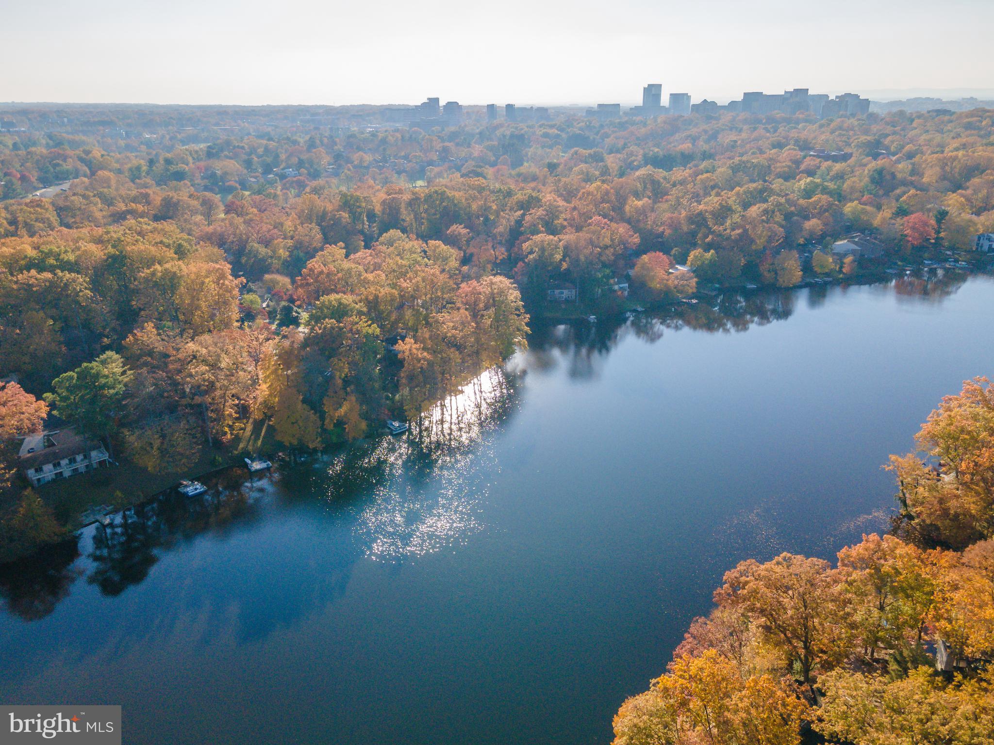 11226 South Shore Road Reston, VA 20190 - Photo 40 of 45 Drone view of lot