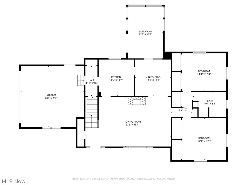 12066 Huntoon Road Painesville, OH 44077 - Photo 43 of 46 Main level floor plan