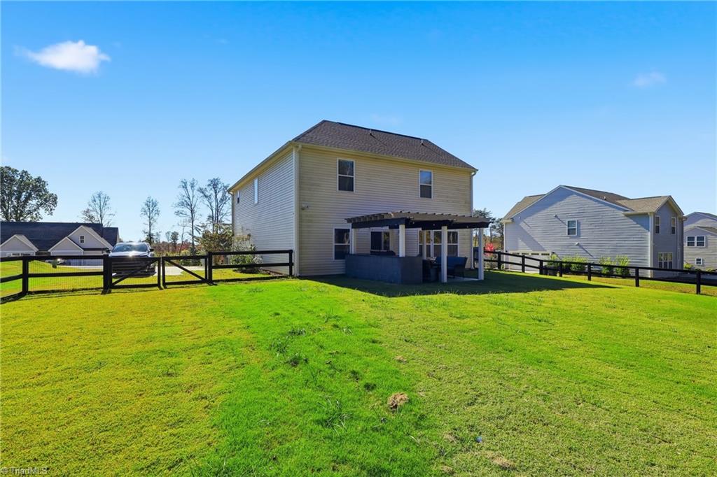 325 Tuttle Road Rural Hall, NC 27045 - Photo 35 of 40 Exterior, fenced backyard
