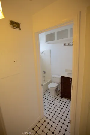 a bathroom with a sink and a toilet