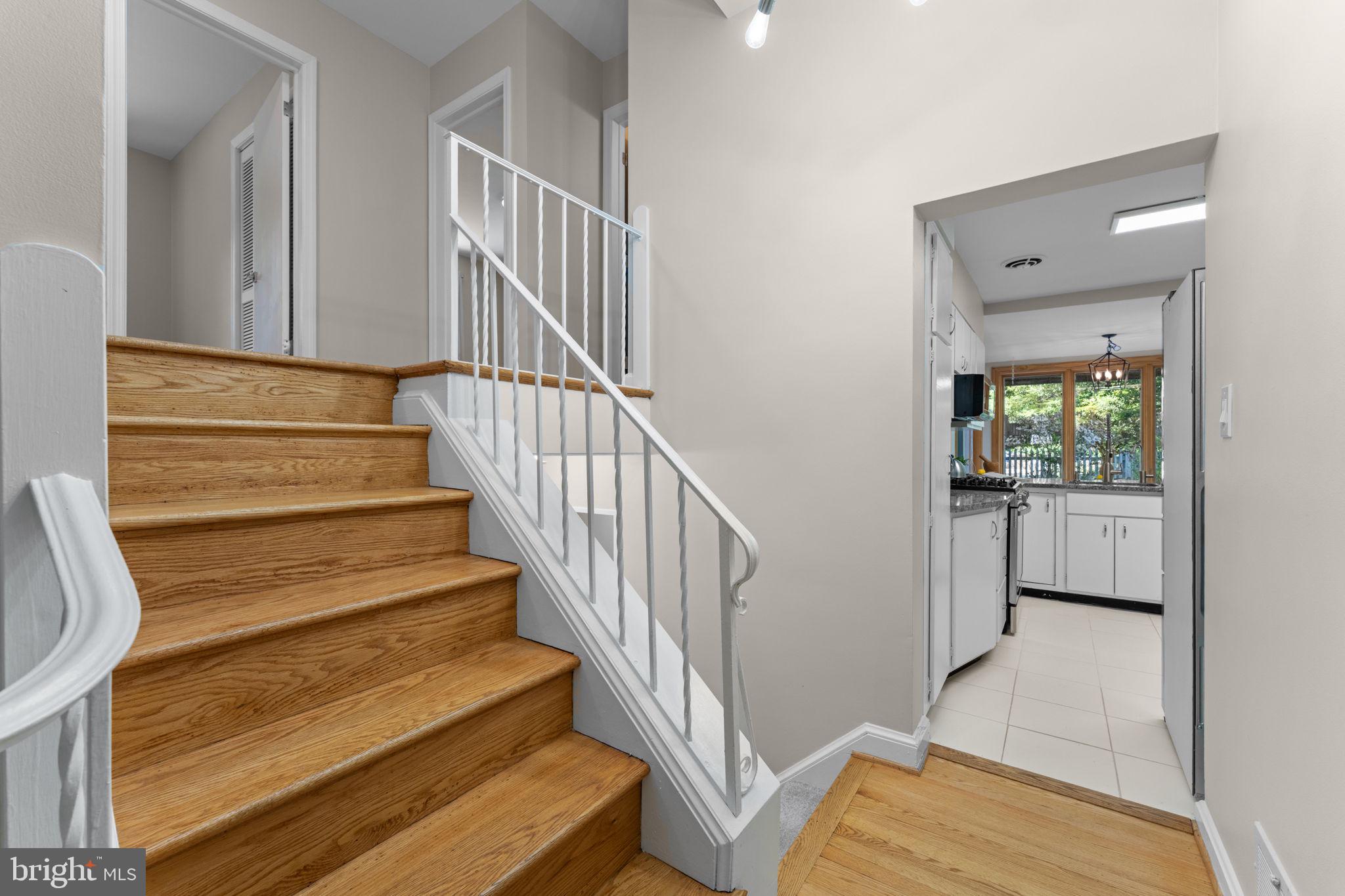 11712 Berwick Road Silver Spring, MD 20904 - Photo 11 of 42 a view of entryway and hall with wooden floor