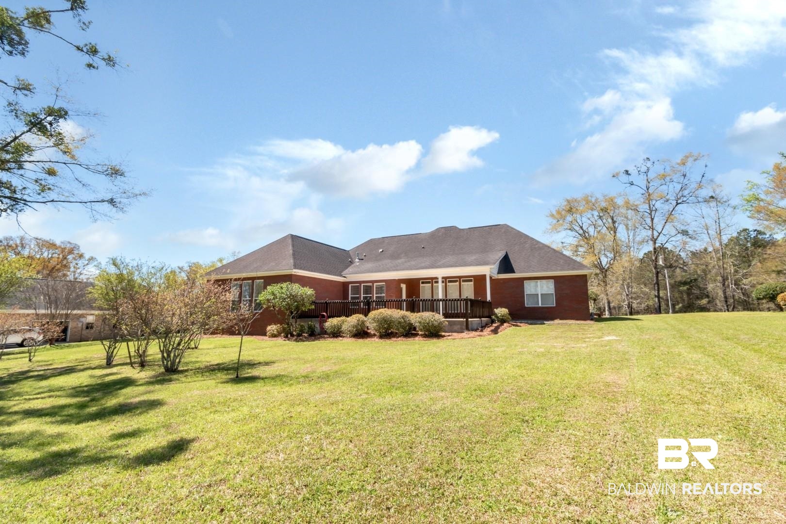 6090 Celeste Road Saraland, AL 36571 - Photo 37 of 38 Back of house with a yard