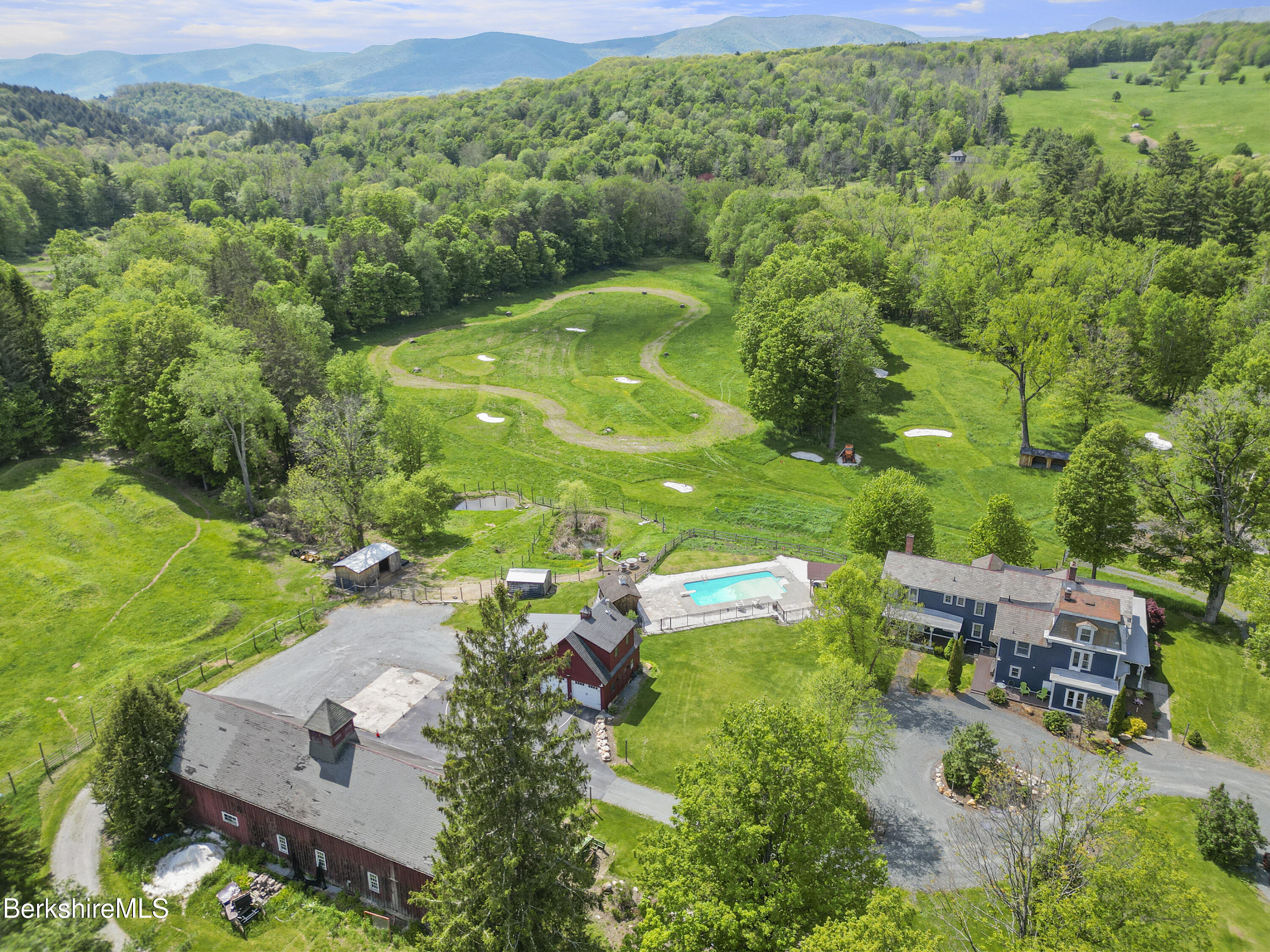 295 Blair Road Williamstown, MA 01267 - Photo 100 of 115 910 Aerial View